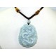 High Grade Jade Good Fortune Dragon Pendant