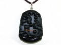 High Quality Horoscope Allies Obsidian Pendant - Tiger, Dog and Horse