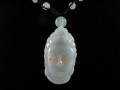 Jade Buddha Head Pendant Necklace