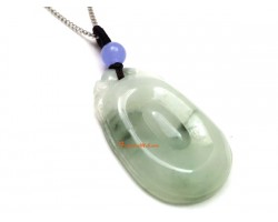 Jade Good Fortune In-Front-Of-Eye Pendant