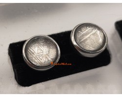 Meteorite Earring (Silver)