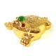 Mini Bejeweled Golden Money Frog