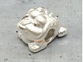 Money Frog 999 Silver Bead Charm