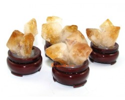 Natural Citrine Crystal Points