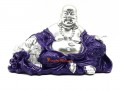 Ngan Chee Happy Buddha In Royal Purple