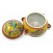 Nyonya Peranakan Colorful Porcelain Condiment Jar (small)