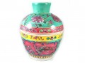 Nyonya Porcelain Jar with Phoenix and Peonies - Kam Cheng