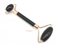 Obsidian Crystal Healing Dual-ended Face Roller Massager