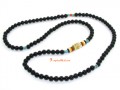 Om Mani Padme Hum Onyx Necklace/Bracelet