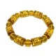 Cylindrical Om Mani Padme Hum Bracelet (yellow)