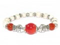 Pair of Carps Bracelet with Pearls