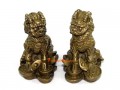 Pair of Chi Lin on Coins and Ingots (s)