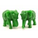 Pair of Elephants with Trunks Down