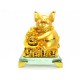 Prosperity Golden Pig with Wealth pot
