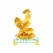 Prosperity Golden Rooster with Gold Ingot
