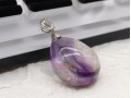 Purple Super-7 Crystal Jewelry Pendant (A)