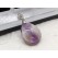 Purple Super-7 Crystal Jewelry Pendant (A)