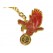 Red Eagle Keychain for Quarrelsome Star