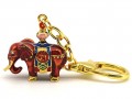 Red Prosperity Elephant Keychain