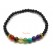 Seven Chakra Lava Stone Beads Healing Bracelet