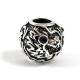 Silver Plated Vintage Bejeweled Dragon Charms Bead