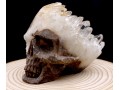Skull Crystal Clear Quartz Cluster