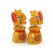 Springy Pair of Wealth Beckoning Fortune Cat 