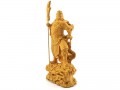 Standing Kwan Kung with Dragon Sword Statue (7 inches)