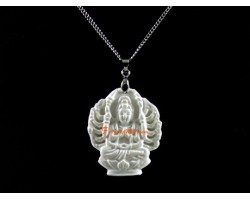 Thousand-Hand Bodhisattva Kuan Yin Pendant Necklace