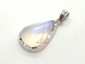 Top Grade Moonstone Pendant with Silver Frame