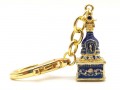 Treasure Chest Dharani Keychain (Blue)