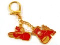 Tzi Chi Kau Red Dog Amulet Keychain