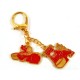Tzi Chi Kau Red Dog Amulet Keychain