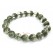 Wealth Bowl Green Phantom Crystal Bracelet (10mm)