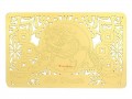 Wealth Pi Yao Gold Talisman Card