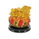 Golden Wealth Pot with Abacus