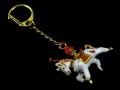 Windhorse Carrying Flaming Jewel Keychain