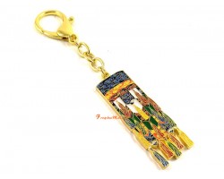Winning Luck Victory Banner Amulet Keychain