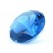 Wishfulfilling Jewel (Blue) for Career Opportunities and Good Health 80mm