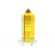 Yellow Crystal Point with Sacred Increasing Mantras