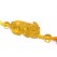 Liuli Good Fortune Piyao Hanging (Yellow)