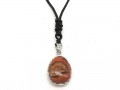 Zhanguo Warring States Red Agate Pendant with Adjustable Necklace