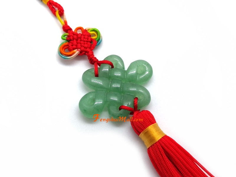 Chinese Hand Made Mystic Knots Tassels Hanging Charm Feng Shui Protection 