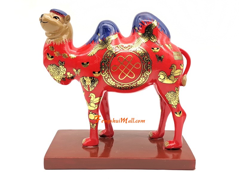 Double Humped Camel for Business Success & Healthy cash Flow (Red) :: Feng  Shui 2020