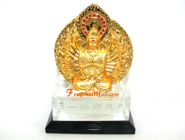 Details about   GUAN YIN Big Coin 1000 Hands Buddha Quan Im Amulet Blessing Success Lucky Rare 