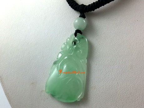 Details about   White Jade Lucky Monkey Peaches Yuanbao Amulet Pendant 
