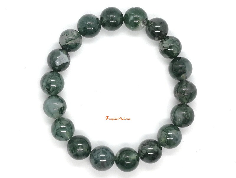 Moss Agate Bracelet :: Crystal and Mineral Shop