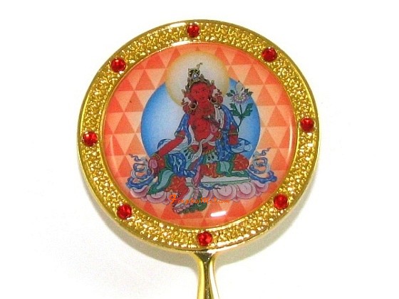 Red Tara Mirror for Authority and Control