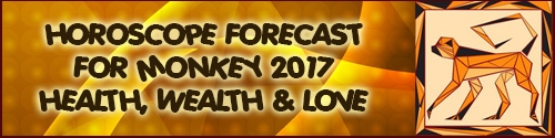 2017 Horoscope Forecast for Monkey